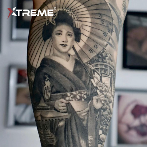 best geisha tattoo