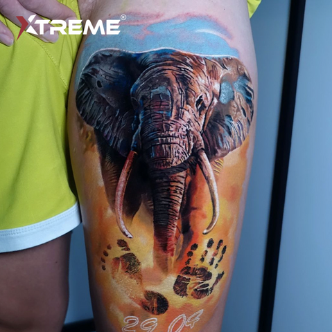 best elephant tattoo