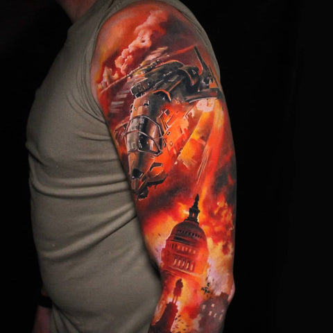 The Fiery Passion of Red Tattoo Ink: Unveiling Mythology