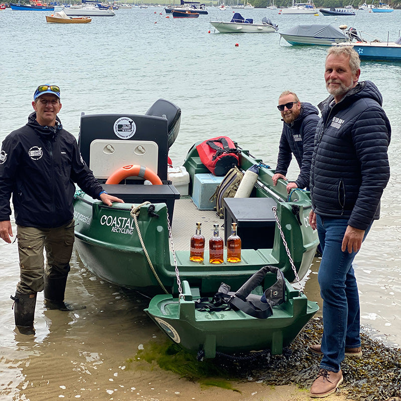 Devon Rum Co team joins Gary Jolliffe from Till the Coast is Clear