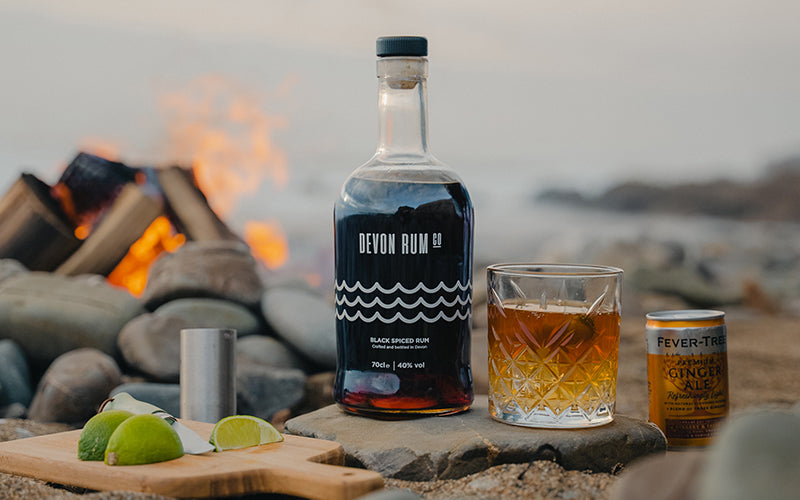 How to Make a Devon Sunset Cocktail with Black Spiced Rum by Devon Rum Company