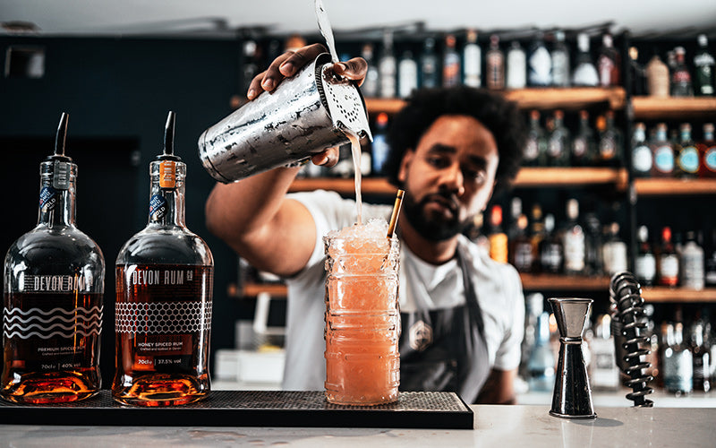 how to make a rum punch with the Devon rum company