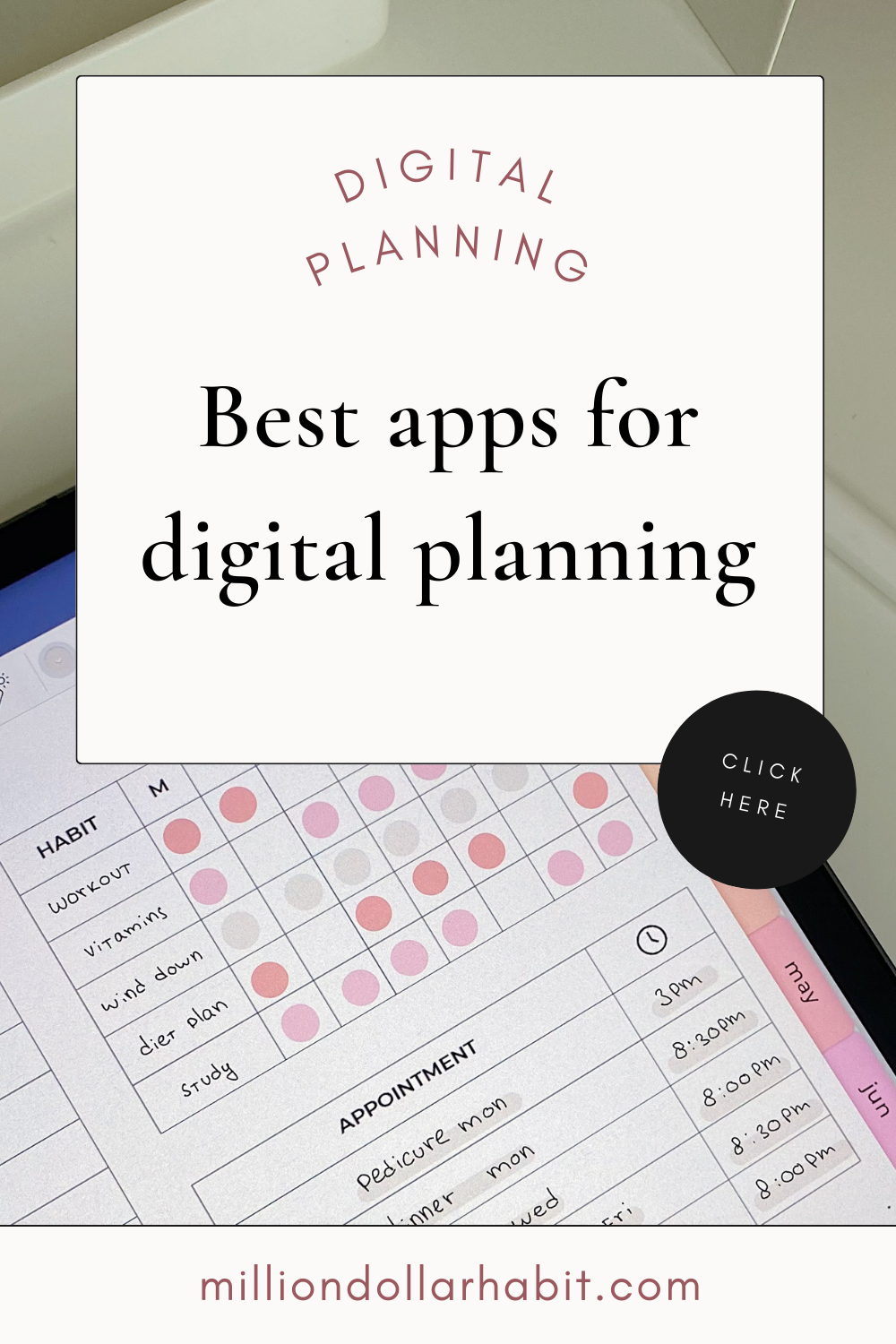 best apps for digital planning