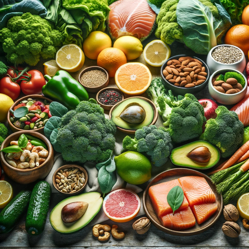 fruit and vegetable platter healthy diet