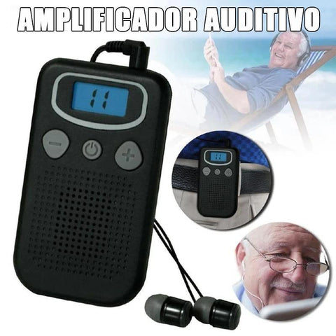 Imagem do Amplificador Auditivo para Idosos Disponível em: www.descontara.com