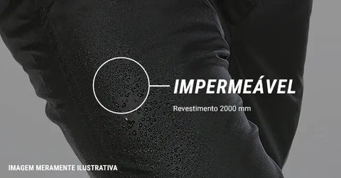 Modelo Impermeável da Calça Apok - Portátil, impermeável e cabe no bolso Disponível em: www.descontara.com