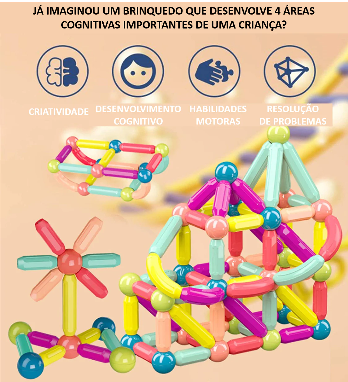 Benefícios do Kit Magnet Pró - Desenvolvimento Criativo Disponível em: www.descontara.com