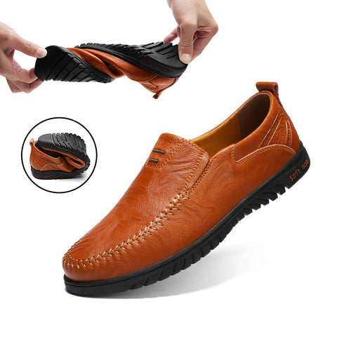 Conheça a Resistência do Sapato Masculino JKP Titanium - Couro Genuíno Disponível em: www.descontara.com