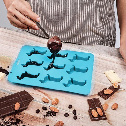 Joie Red Silicone Doxie Dog Shaped Ice Tray 2 Pack - World Market