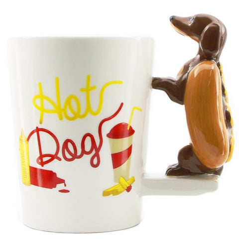 Hot Dog Dachshund Mug The Doxie World