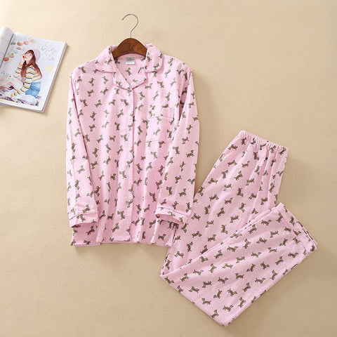 Pink Dachshund Pajamas The Doxie World