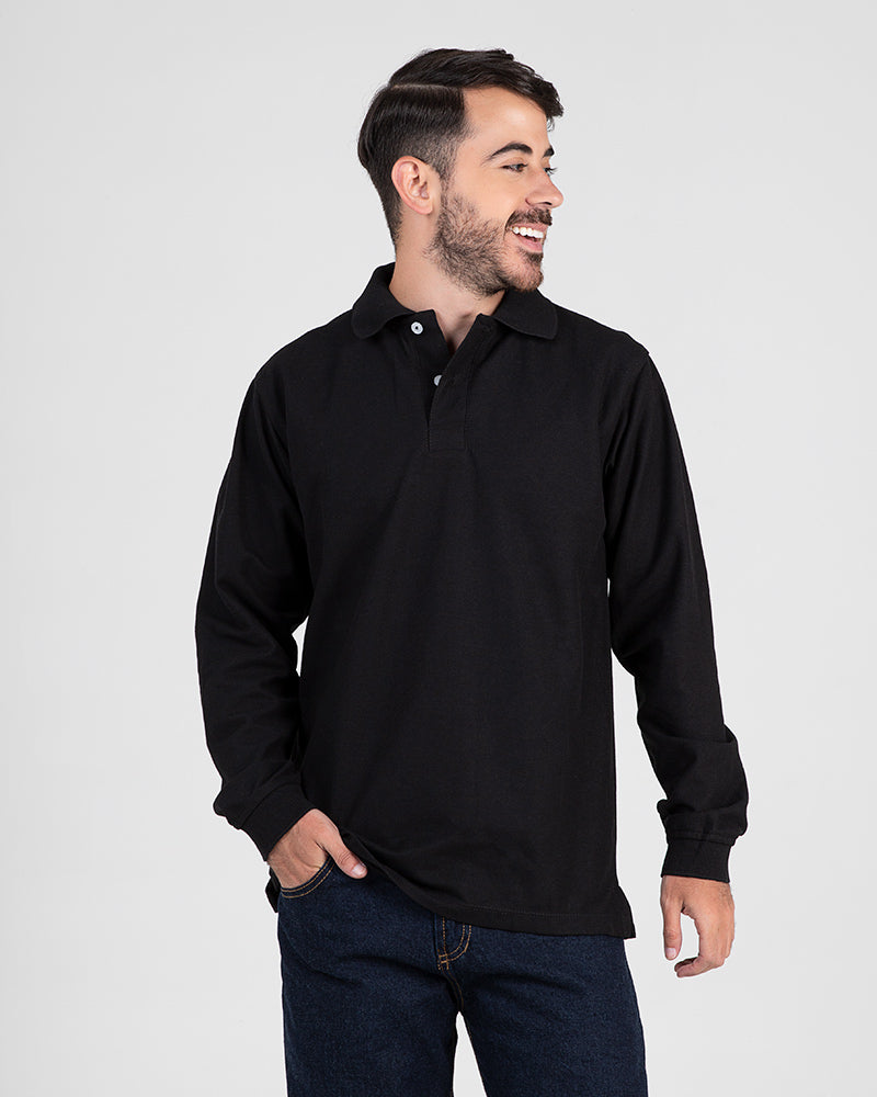 Camibuzo Tipo Polo En Lacoste Larga Para Hombre Ref: 057 Dotaciones Corporativas