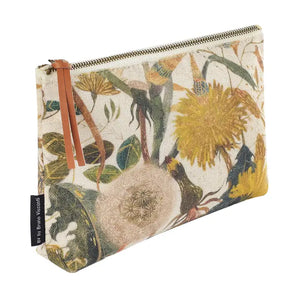 BV Floral Makeup Bag/Pouch - Just Fabulous Consignment Boutique