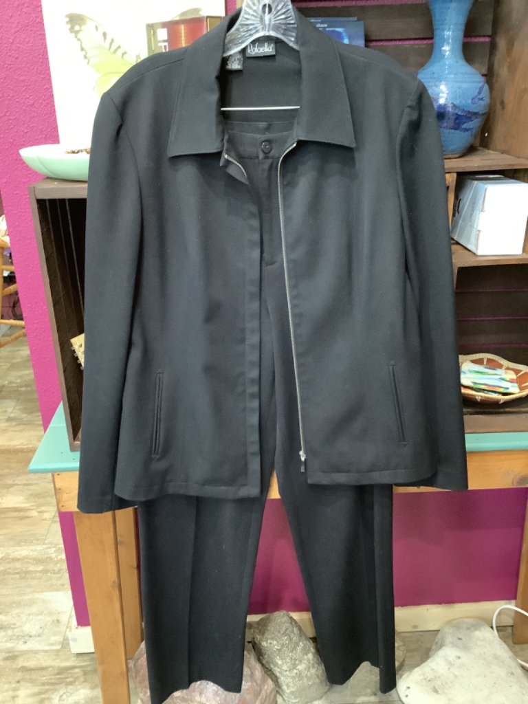 Rafaella Jacket Pant Suit Sz 12