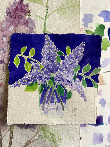 Royal Lilac, fine art by Wendy Millard