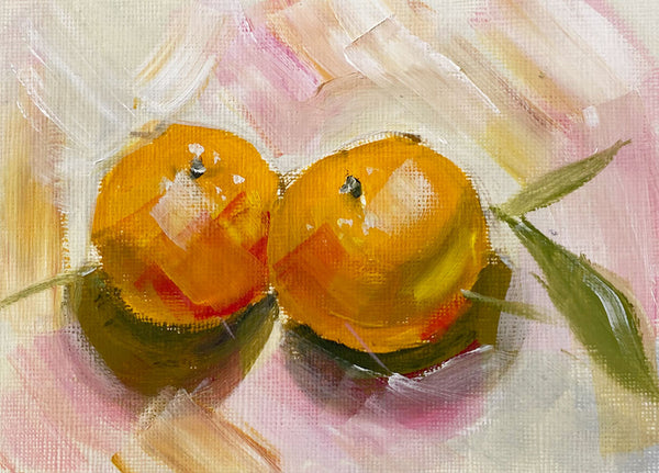 Two of a kind oil painting by Wendy Millard