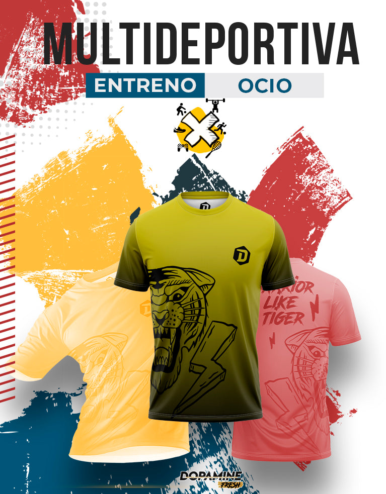 Camiseta técnica WARRIOR LIKE TIGER™