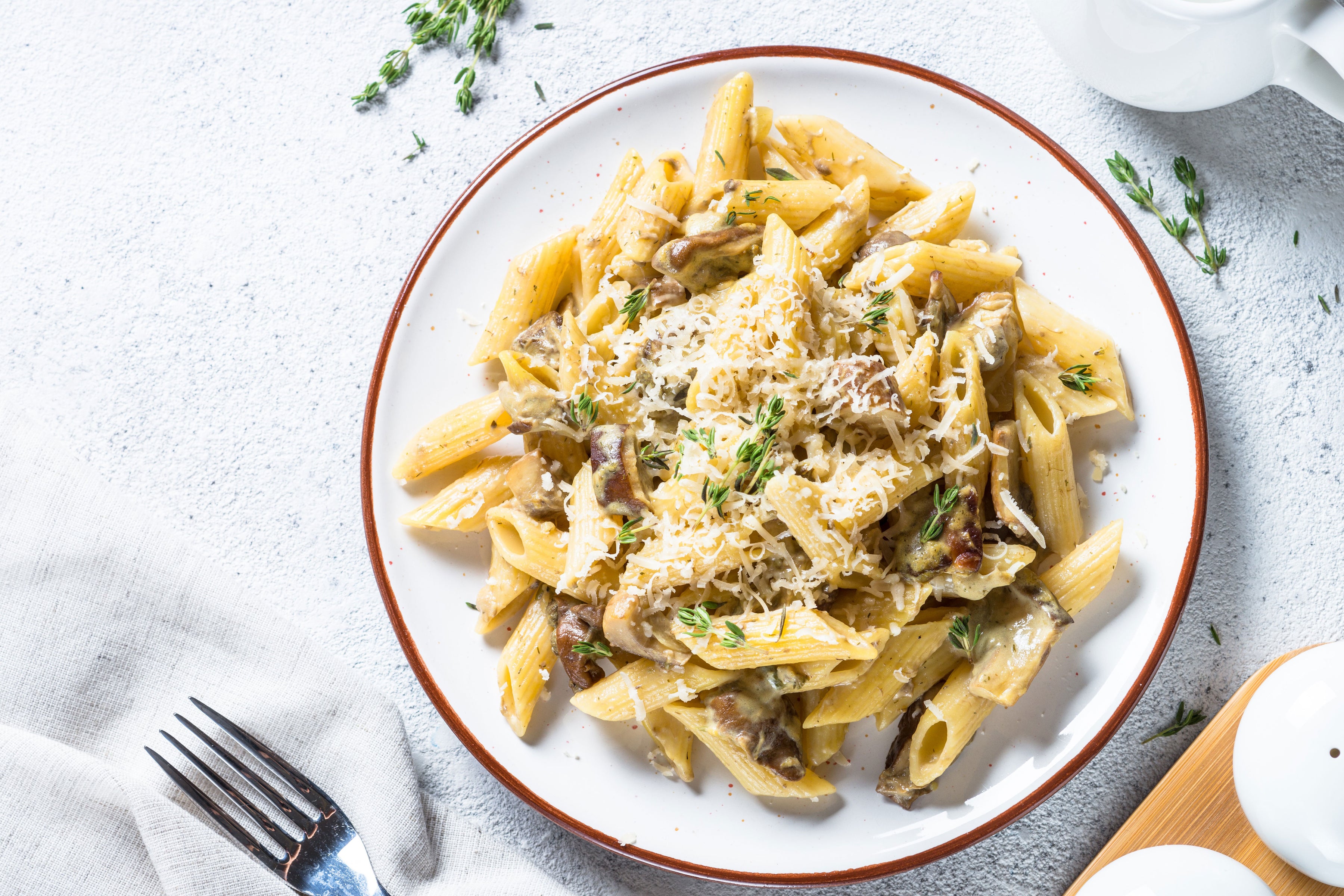 Penne with Morels — More Than Gourmet