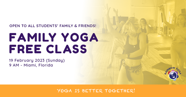 Free family yoga class Miami Florida Rainbow Kids Yoga Teacher Training