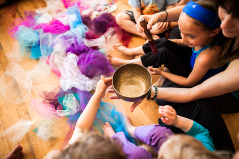 Sound Bowl Inner Peace to World Peace Rainbow Yoga Training