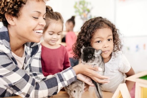 Children Learn Play Domestic Animals Pre-school - Rainbow Kids Yoga Teacher Training