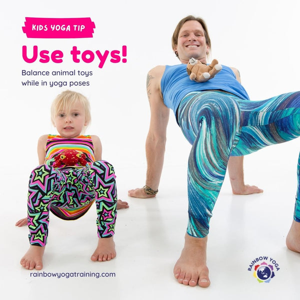 use props toys - rainbow kids yoga teacher training