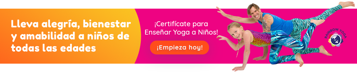 in-person and online kids yoga teacher training spanish