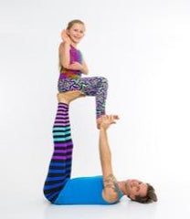 advanced chair pose rainbow yoga