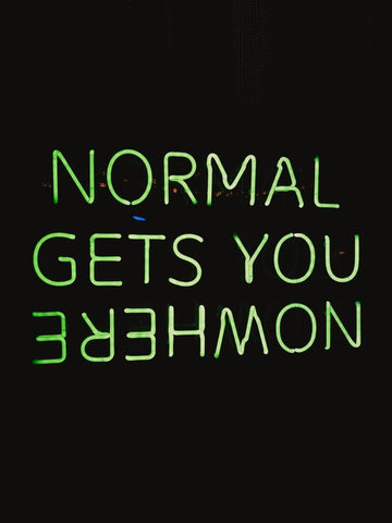 normal gets you nowhere rainbow yoga training