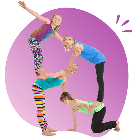 Rainbow Kids Yoga Training Pyramid Pose Freedom for All Yogis Kids! 