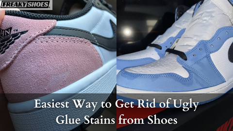 How to Eliminate Glue Stains from Shoes