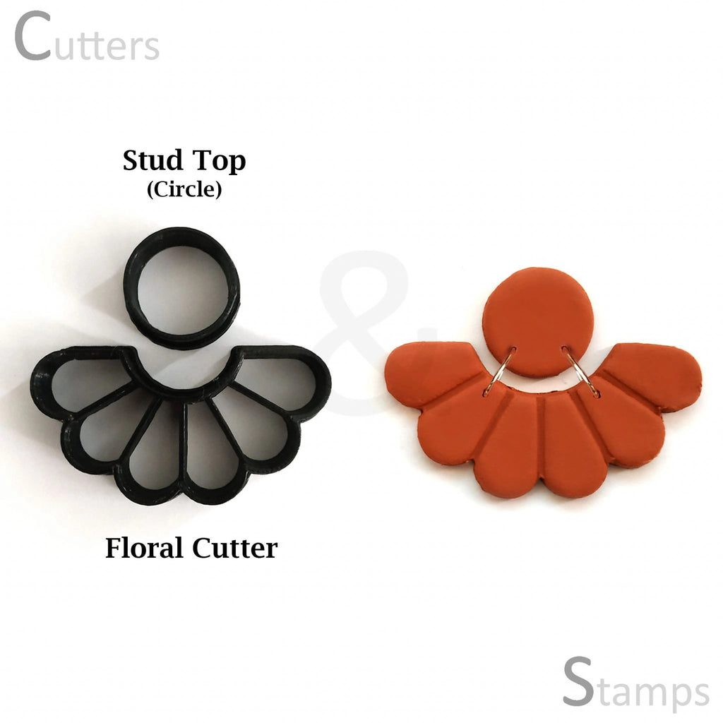 Clay Cutter Oval Donut Organic Geode Shape Cutters Edge Polymer Clay Tools  UK Cutters 