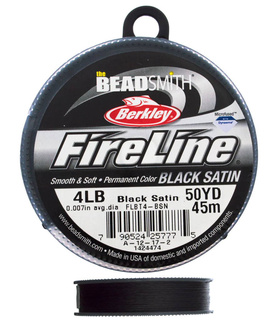 4lb Fireline Braided Beading Thread - CRYSTAL – Jewellery and