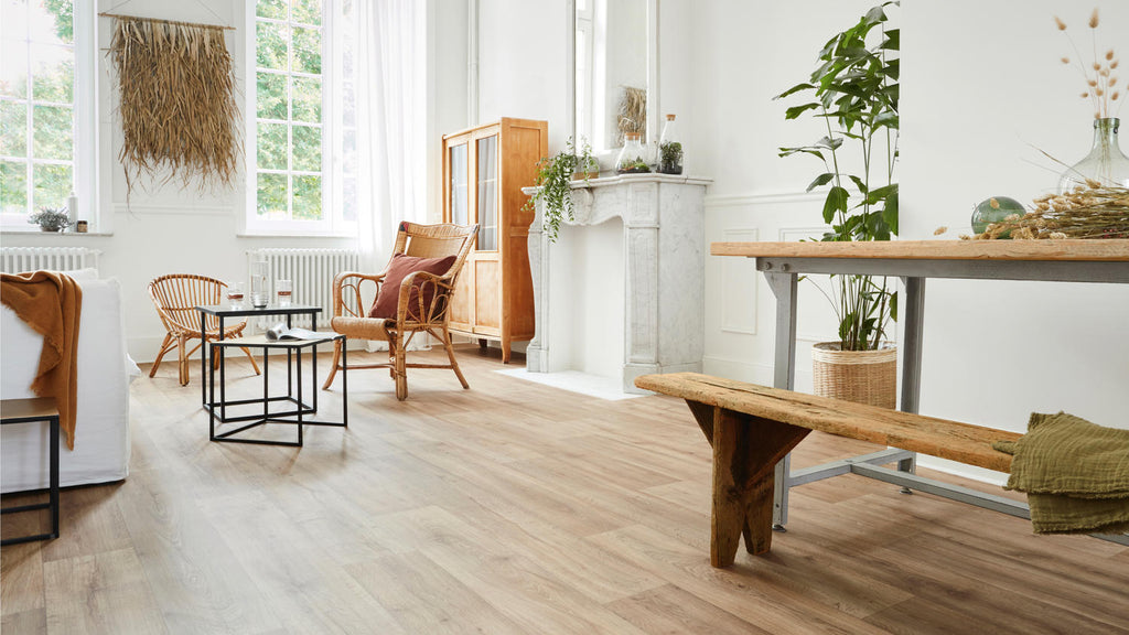 Innovative flooring inspired by nature for offices and houses