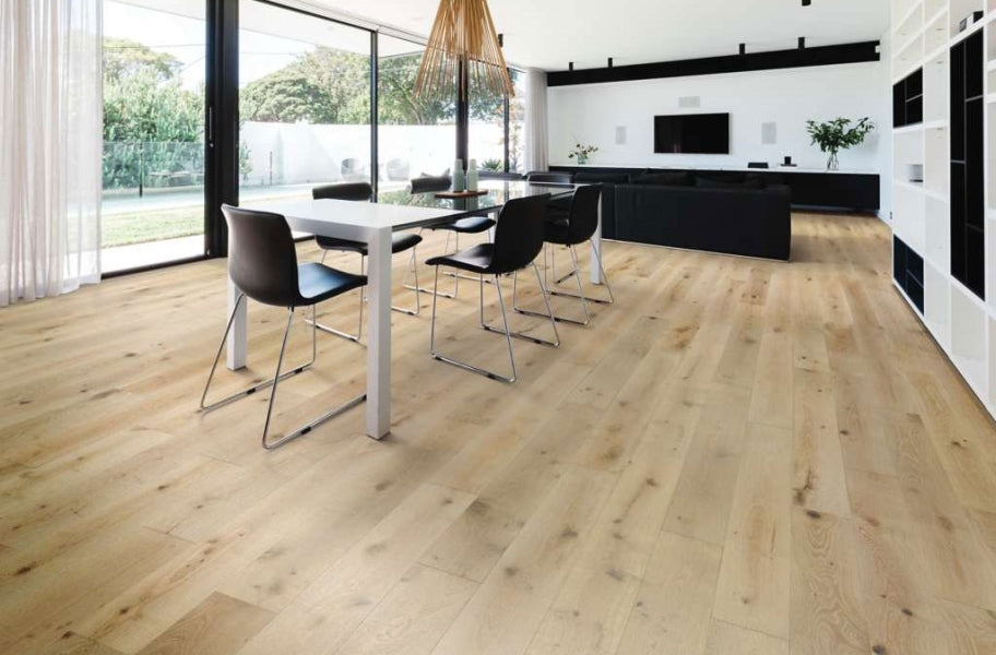 Engineered hardwood flooring for modern offices