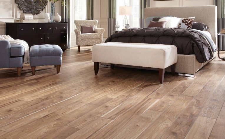 Laminate flooring installation process