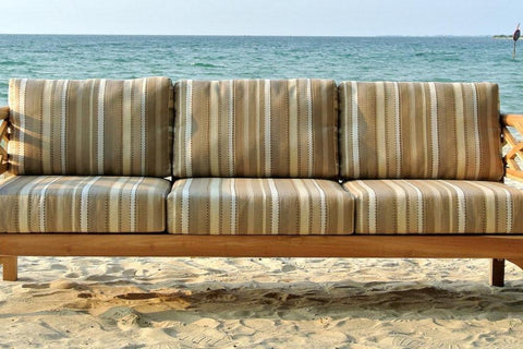 Sunbrella fabric cushions Word of Mouth Floors outdoor patio furniture