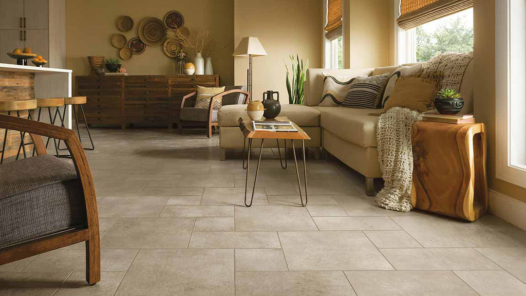 A beautiful home with luxury vinyl tile flooring