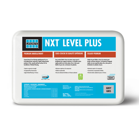 NXT Level Plus flow Self-leveling underlayment for floor