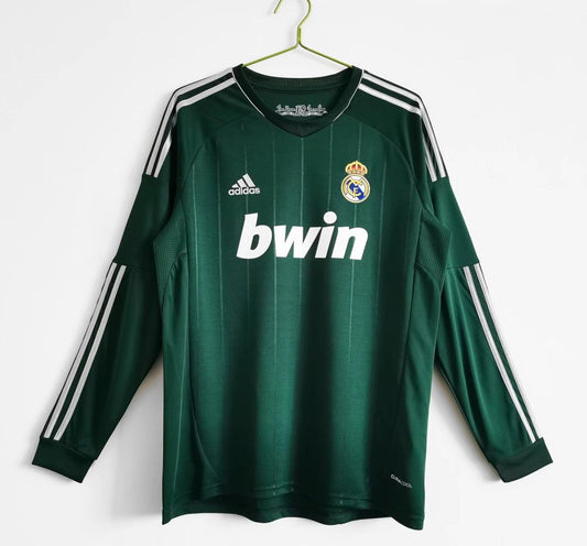 Real Madrid 17/18 Away Long Sleeve Retro Jersey - Zorrojersey