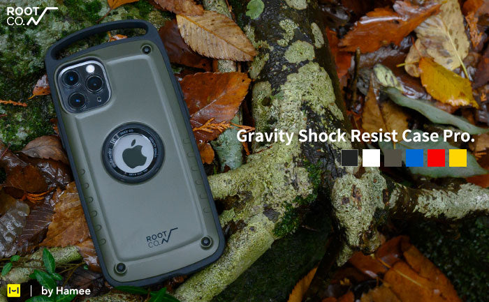 [iPhone 12/12 mini/12 Pro/XR/XS/X/SE(第2/第3世代)専用]ROOT CO. Gravity Shock
