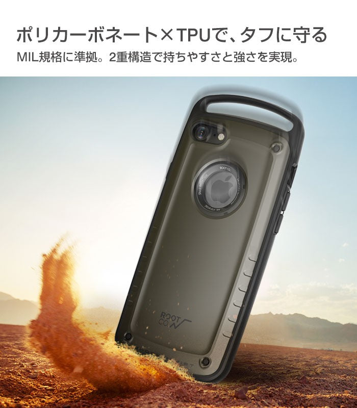 [iPhone XS/X ケース]ROOT CO. Gravity Shock Resist Case Pro.