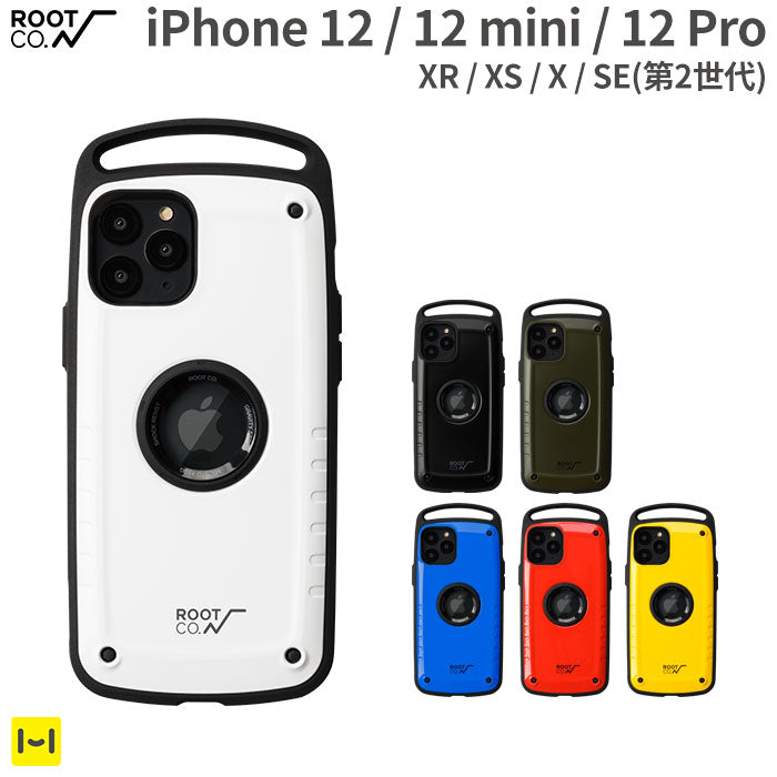 [iPhone 12/12 mini/12 Pro/XR/XS/X/SE(第2/第3世代)専用]ROOT CO. Gravity Shock｜Hamee