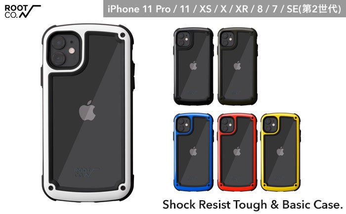 [iPhone 13/13 mini/13 Pro/12/12 Pro ケース]ROOT CO. Gravity Shock Resist Tough & Basic Case.