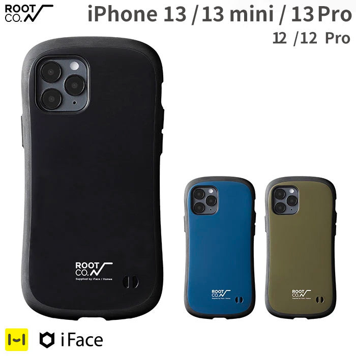 [iPhone 13/13 mini/13 Pro/12/12 Pro専用]ROOT CO. GRAVITY Shock Resist Case. /ROOT CO. × iFace Model