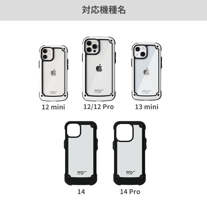 【iPhone 13/13 mini/13 Pro/12/12 mini/12 Pro専用】ROOT CO. GRAVITY Shock Resist
                Tough & Basic Case iPhoneケース