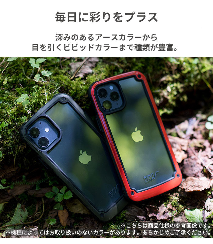 【iPhone 13/13 mini/13 Pro/12/12 mini/12 Pro専用】ROOT CO. GRAVITY Shock Resist
                Tough & Basic Case iPhoneケース