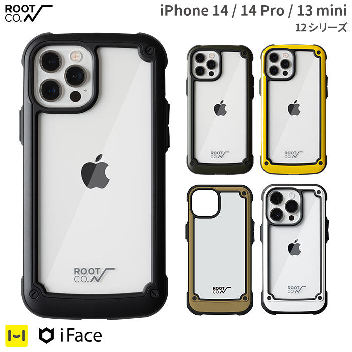 【iPhone 13/13 mini/13 Pro/12/12 mini/12 Pro専用】ROOT CO. GRAVITY Shock Resist Tough & Basic Case iPhoneケース