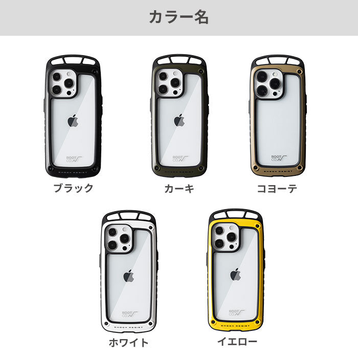 [iPhone 13/13 Pro専用]ROOT CO. GRAVITY Shock Resist Case Pro.