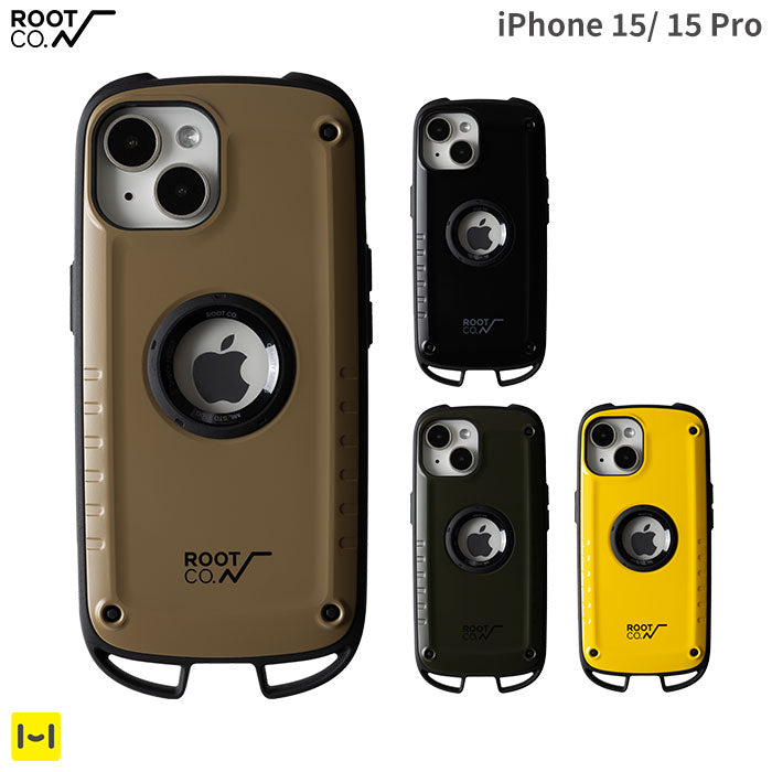 【iPhone 11 Pro/11/XS/X/XR/8/7/SE(第2世代)専用】ROOT CO. Gravity Shock Resist Tough & Basic Case iPhoneケース.